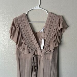 Baltic Born Jennifer Deep V dress NWT